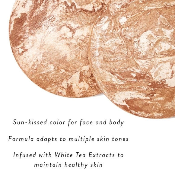 Laura Galler Baked Body Frosting Face & Body Glow Bronzer: Tahitian Ginger, NIB - Picture 3 of 5